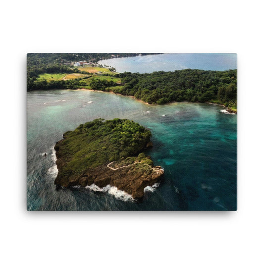 Portland's Deep Greens (Canvas) - Picture of Jamaica