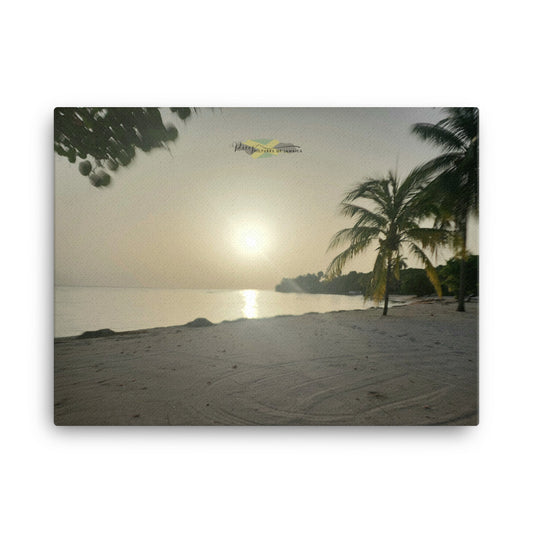 Sand Cirlces (Canvas) - Picture of Jamaica